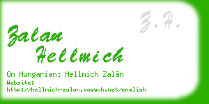 zalan hellmich business card